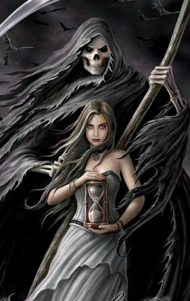 Красивая смерть с косой