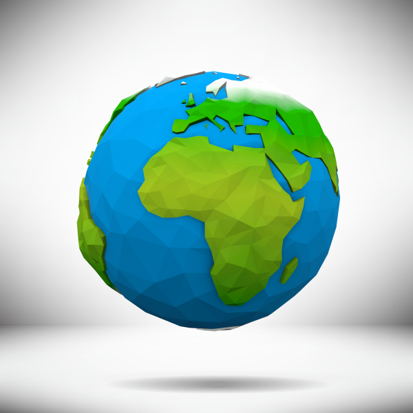 Макет земли