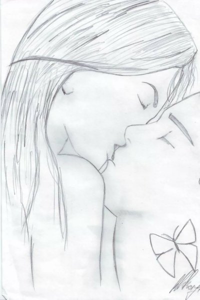 Рисунки карандашом любовь