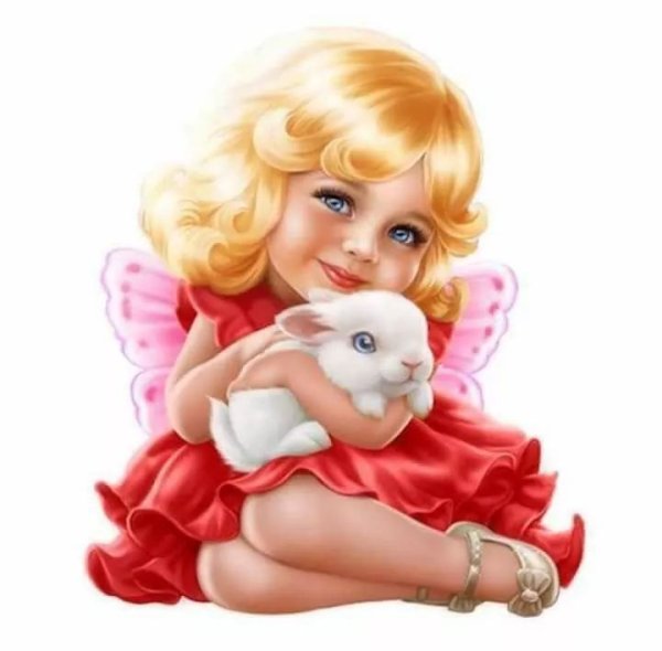 Мультяшная девочка