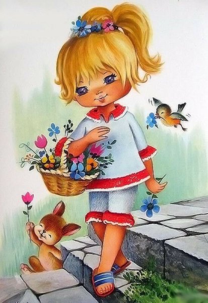 Мультипликационные девочки