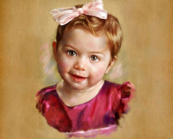 Открытка "девочке"