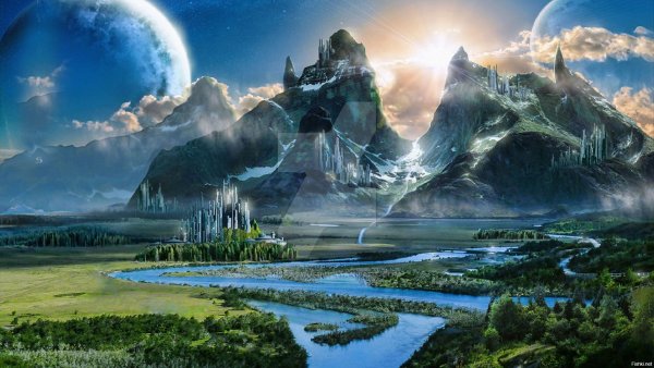 Фэнтези пейзажи