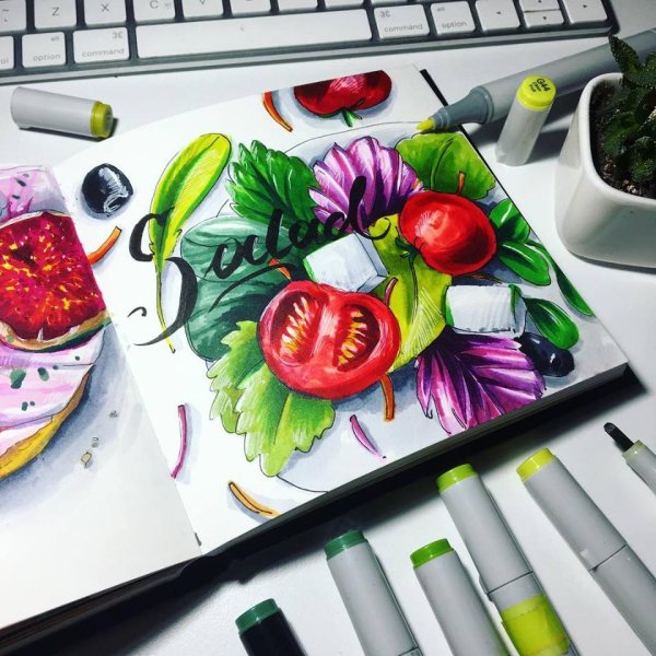 Профессиональные скетч маркеры