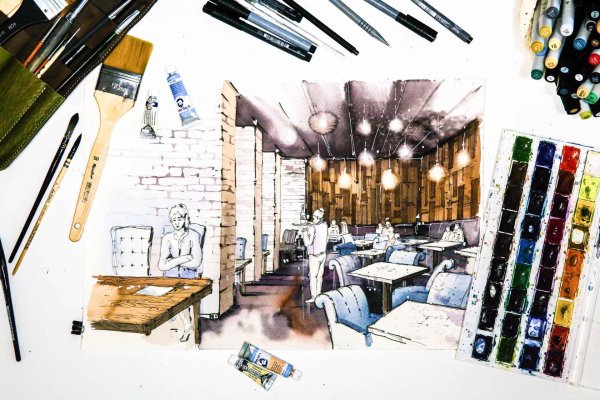 Скетчинг маркерами для детей