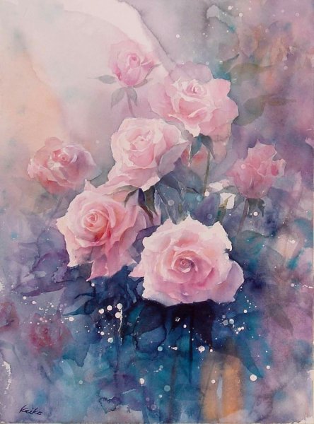 Картины в пастельных тонах