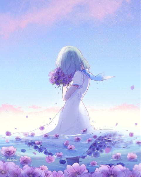 Акварели художницы Ryu Eunja