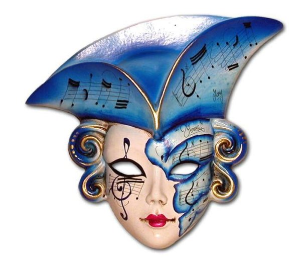 Театральные маски стилизованные