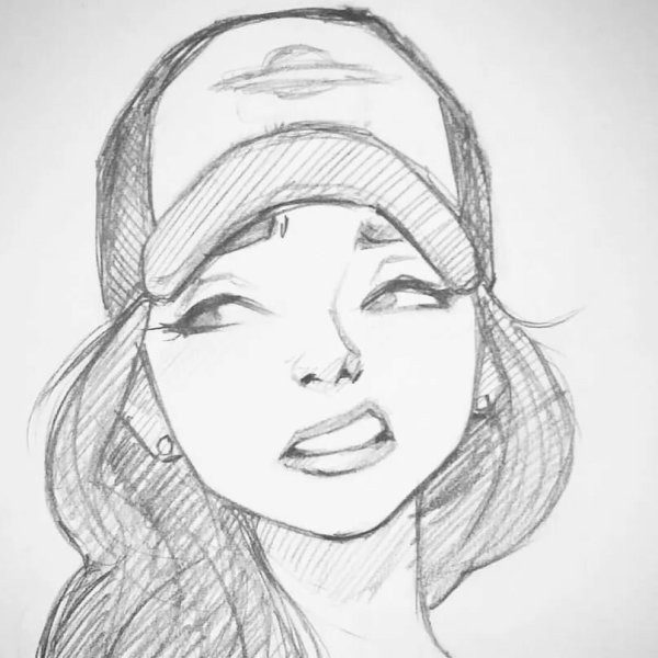 Рисунки простым карандашом