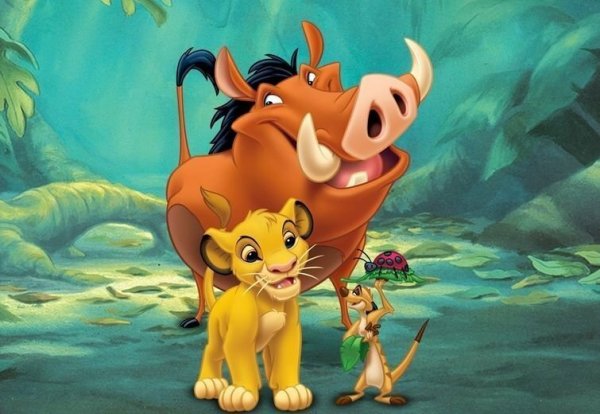 Король Лев Тимон убил Пумбу