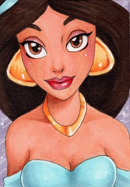 Жасмин принцессапотрет