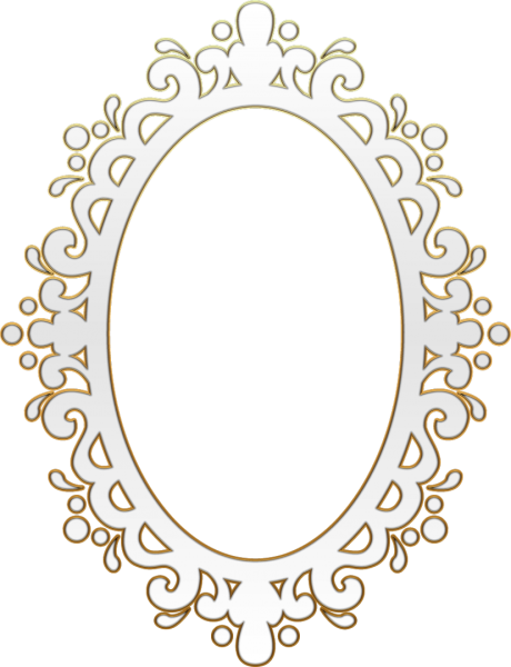 Овальная рамка