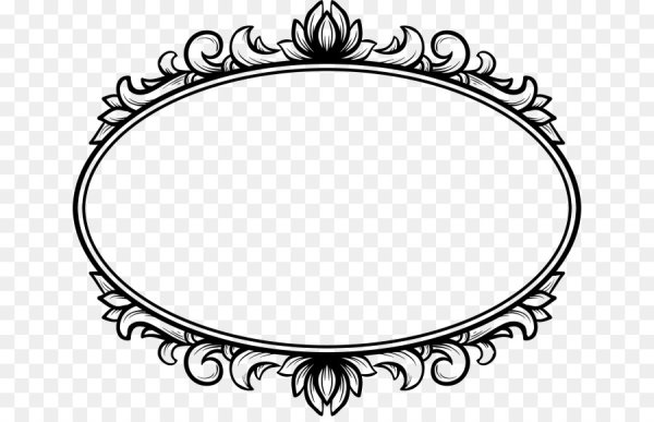 Орнамент в овале