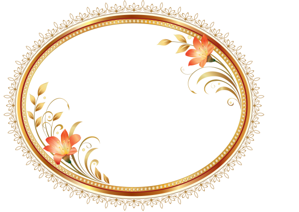Круглая рамка