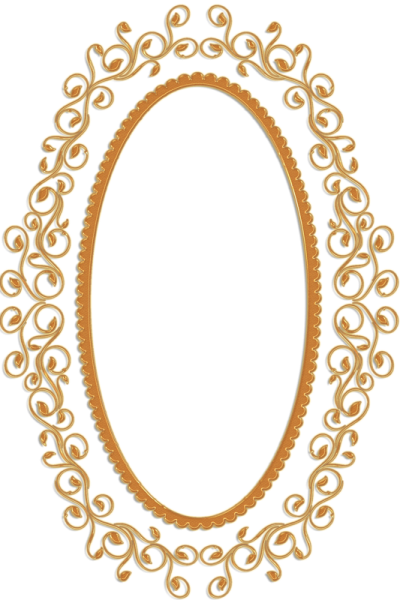 Овальная рамка