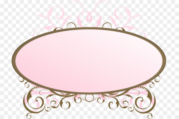 Красивые рамки эллипс