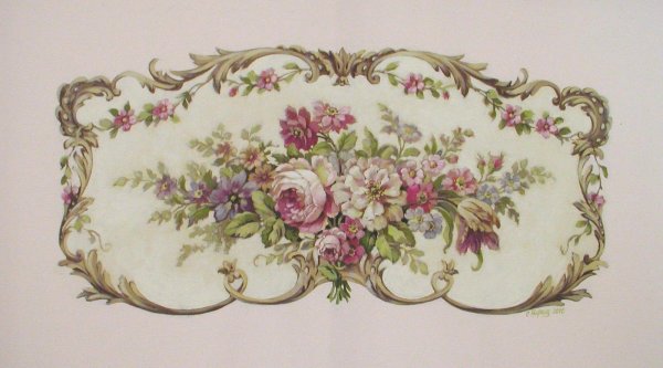 Бордюры с розами для декупажа