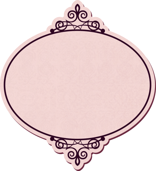 Овал для надписи