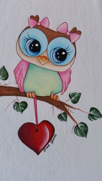 Милые мультяшные Совы