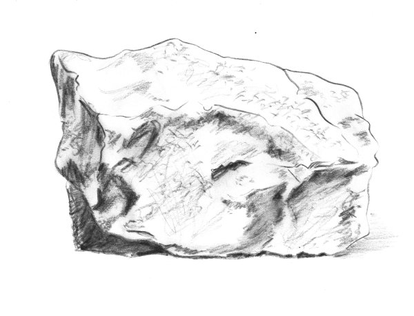 Нарисованный камень