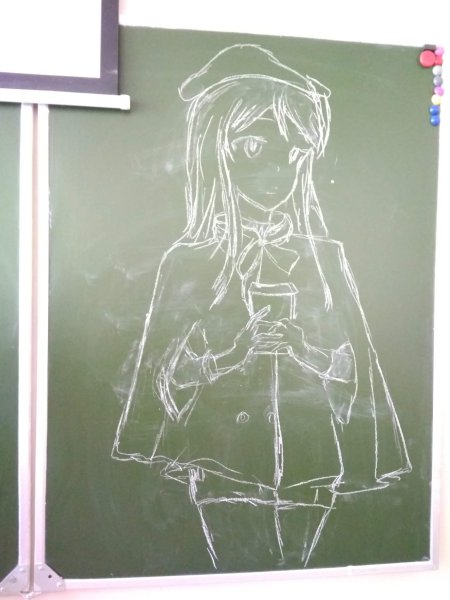 Доска для рисования мелом