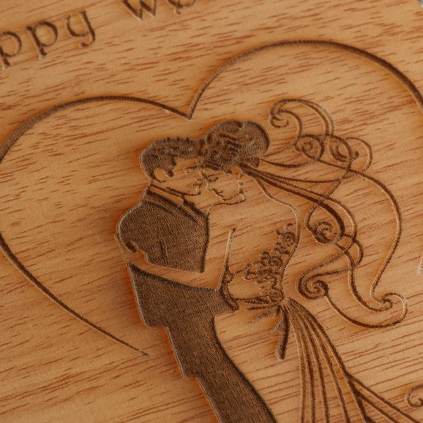 Деревянная свадьба открытки