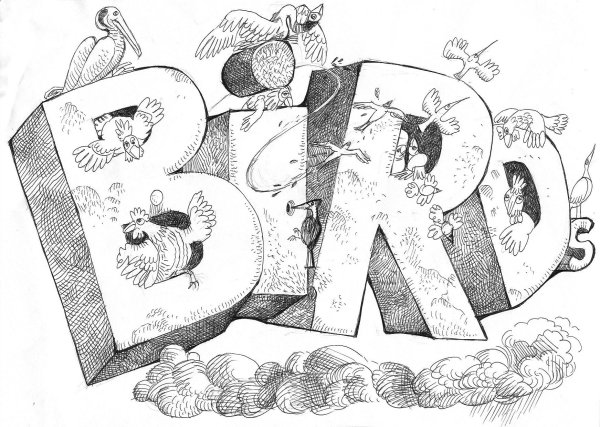 Рисунки словами