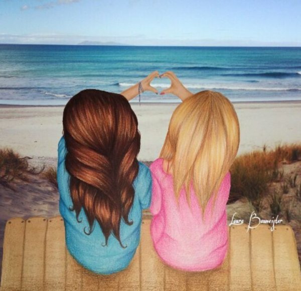 Арт для лучшей подруги