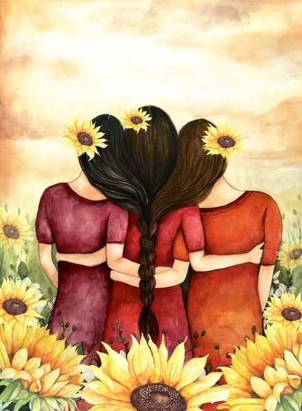 Картина подруги