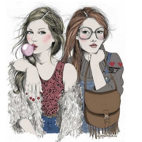 Смешные цитаты про подруг