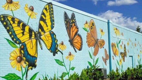 Декорация забора