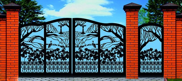 Деревянный забор мульт