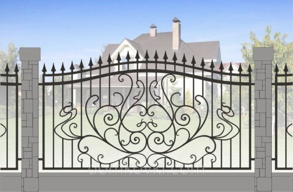 Красивый забор