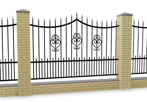 Рисунки на заборе на даче