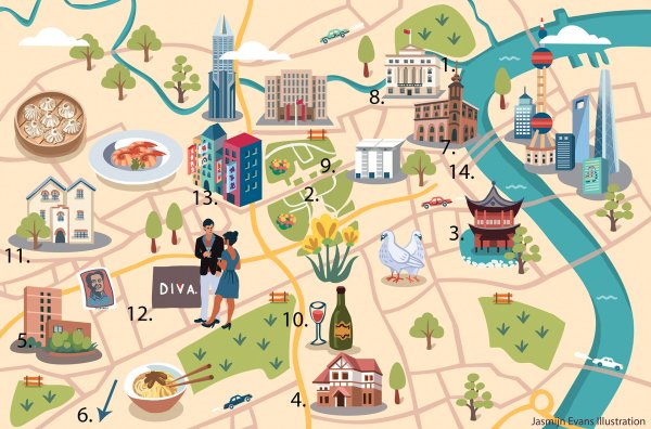 Инфографика город