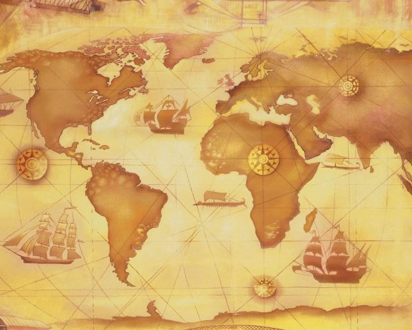 Географический фон