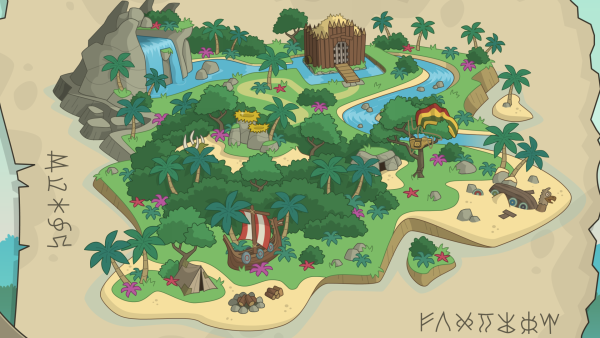 Карта игры джунгли