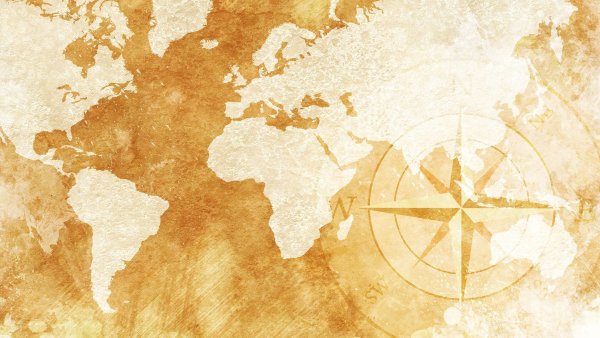 Географический фон для презентации