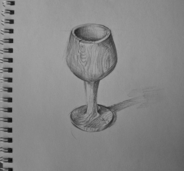 Карандашные Наброски предметов