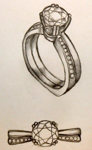 Эскиз кольца