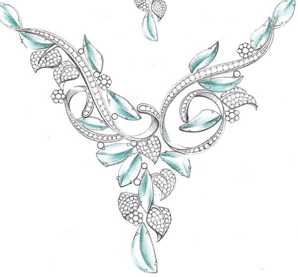 Эскиз украшения