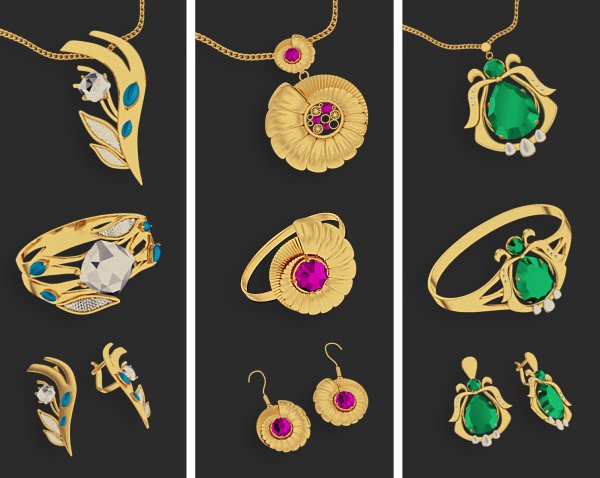 Наброски украшений