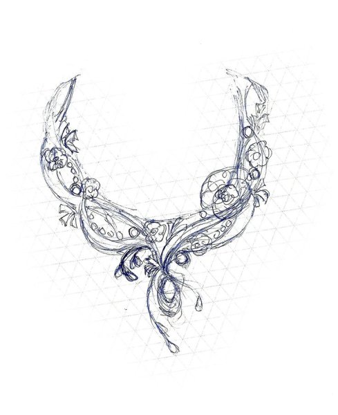 Украшения акварель