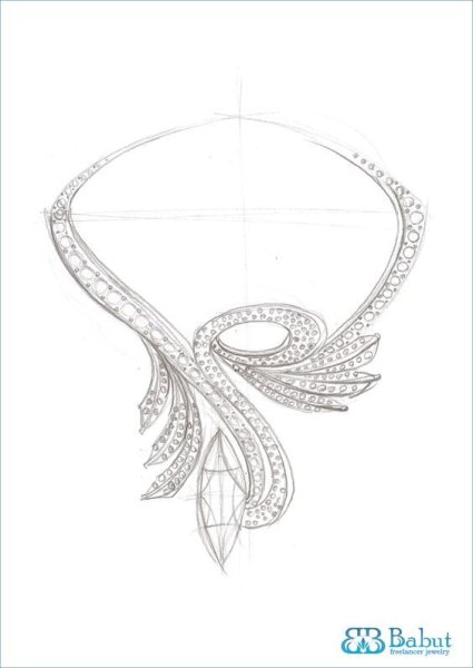 Раскраска ювелирные украшения