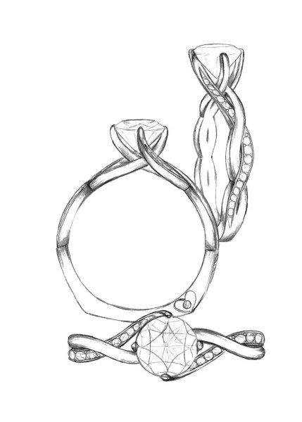 Эскиз украшения