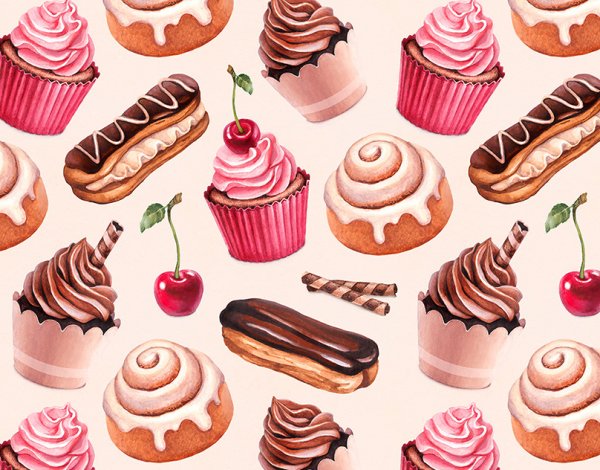 Сладости иллюстрации