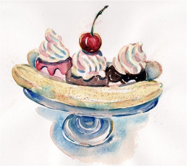 Десерты для рисования