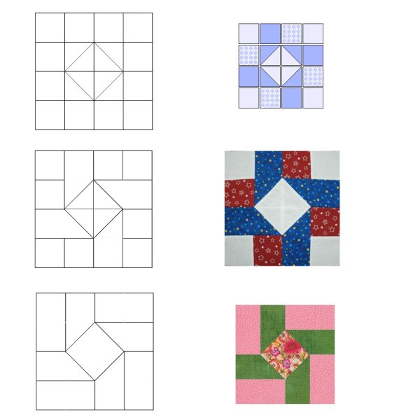 Орнаменты для лоскутного шитья