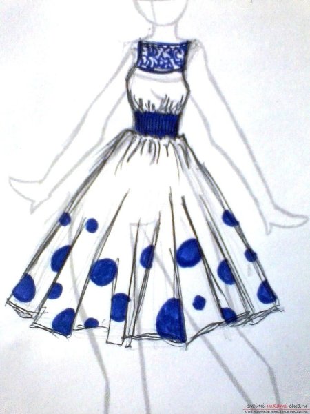 Необычные фэшн иллюстрации