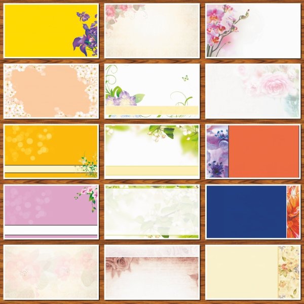 Макет визитки для фотошопа